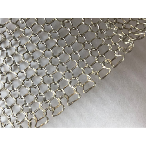 China Stainless steel knitted woven wire mesh Factory